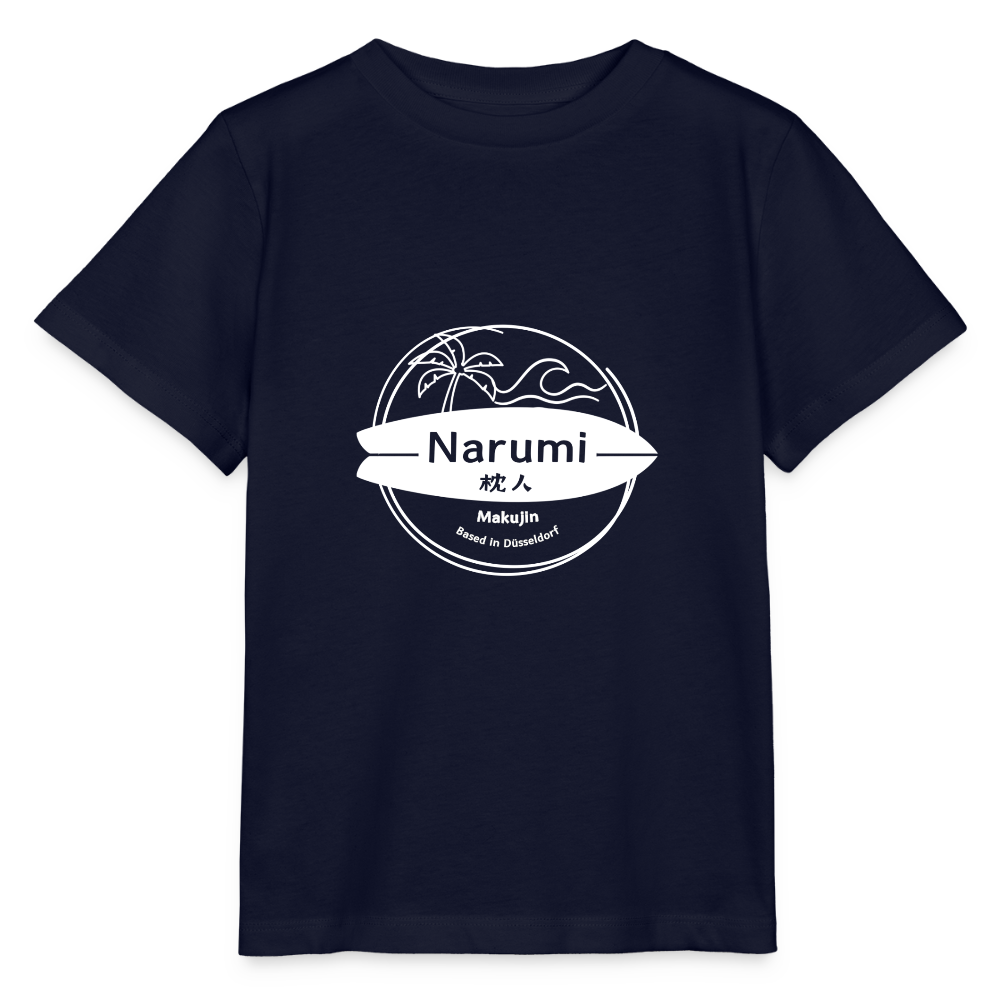 Narumi Makujin Kinder T-Shirt - Navy