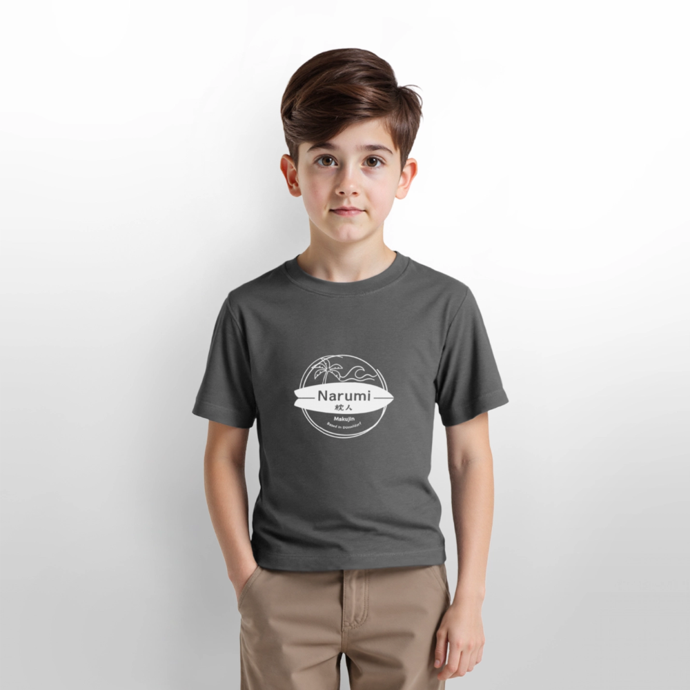Narumi Makujin Kinder T-Shirt - Anthrazit