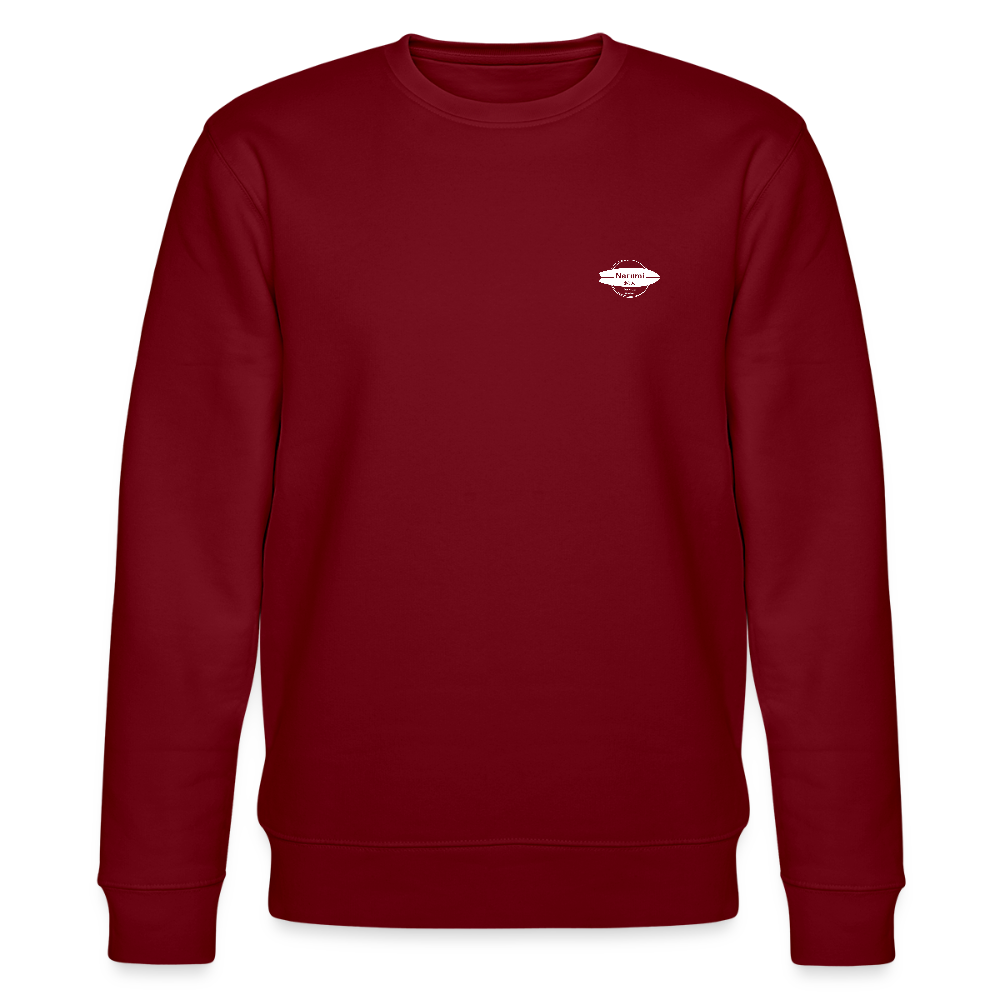 Narumi Makujin Bio-Sweatshirt - Burgunderrot