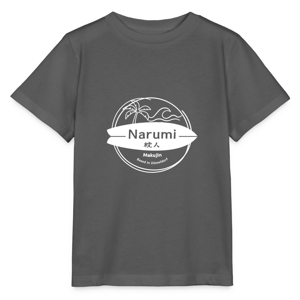 Narumi Makujin Kinder T-Shirt - Anthrazit