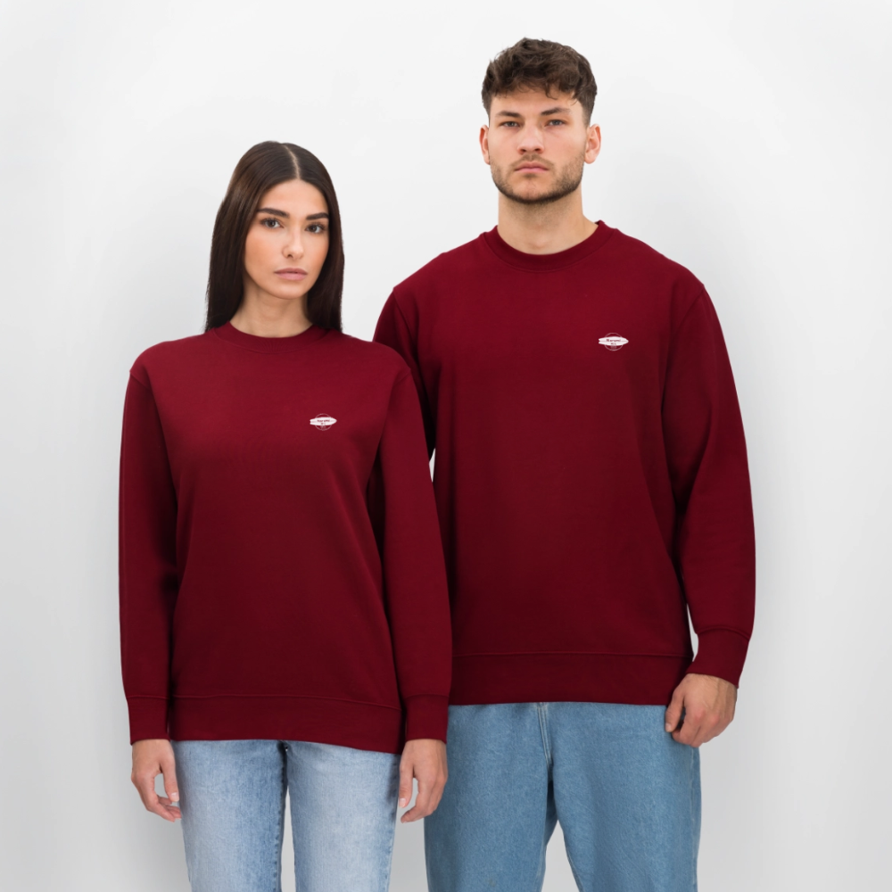 Narumi Makujin Bio-Sweatshirt - Burgunderrot