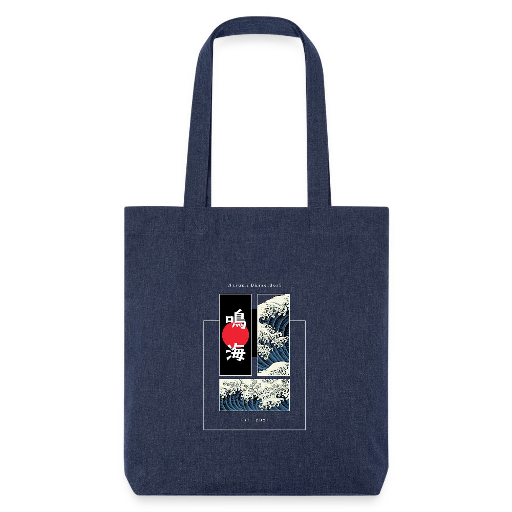 Narumi Tote Bag - melange Blue