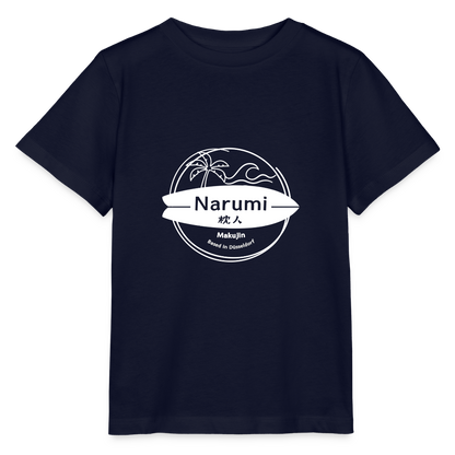 Narumi Makujin Kinder T-Shirt - Navy