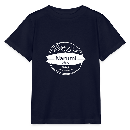 Narumi Makujin Kinder T-Shirt - Navy
