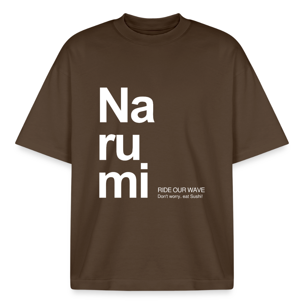 Na Ru Mi T-Shirt - Dunkelbraun