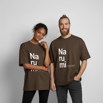 Na Ru Mi T-Shirt - Dunkelbraun