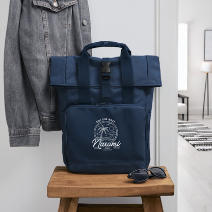 Narumi “Ride our wave” Backpack - Navy