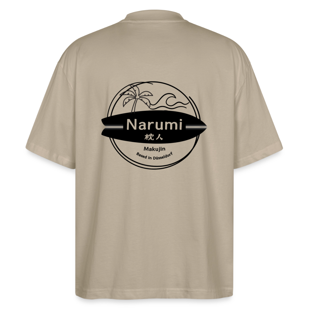 Narumi Makujin T-Shirt - Steingrau