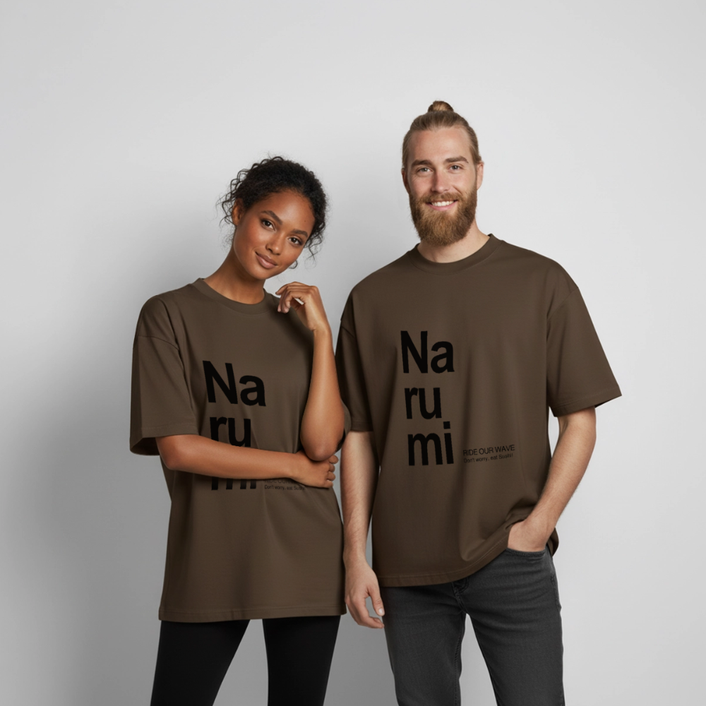 Na Ru Mi T-Shirt - Dunkelbraun