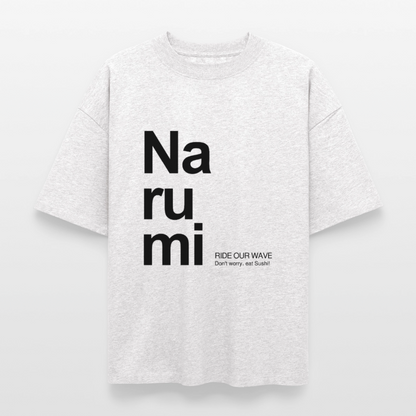 Na Ru Mi T-Shirt - Kühles Grau meliert