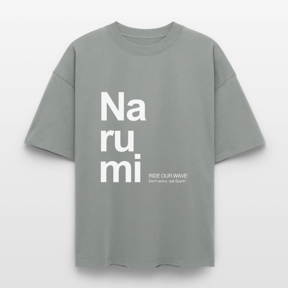 Na Ru Mi T-Shirt - Nebelgrau
