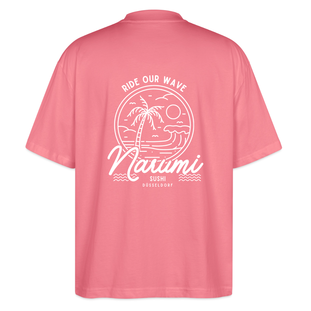 Narumi “Ride our wave” Oversized T-Shirt - Pink 