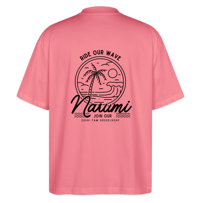 Narumi “Ride our wave” Oversized T-Shirt - Pink 