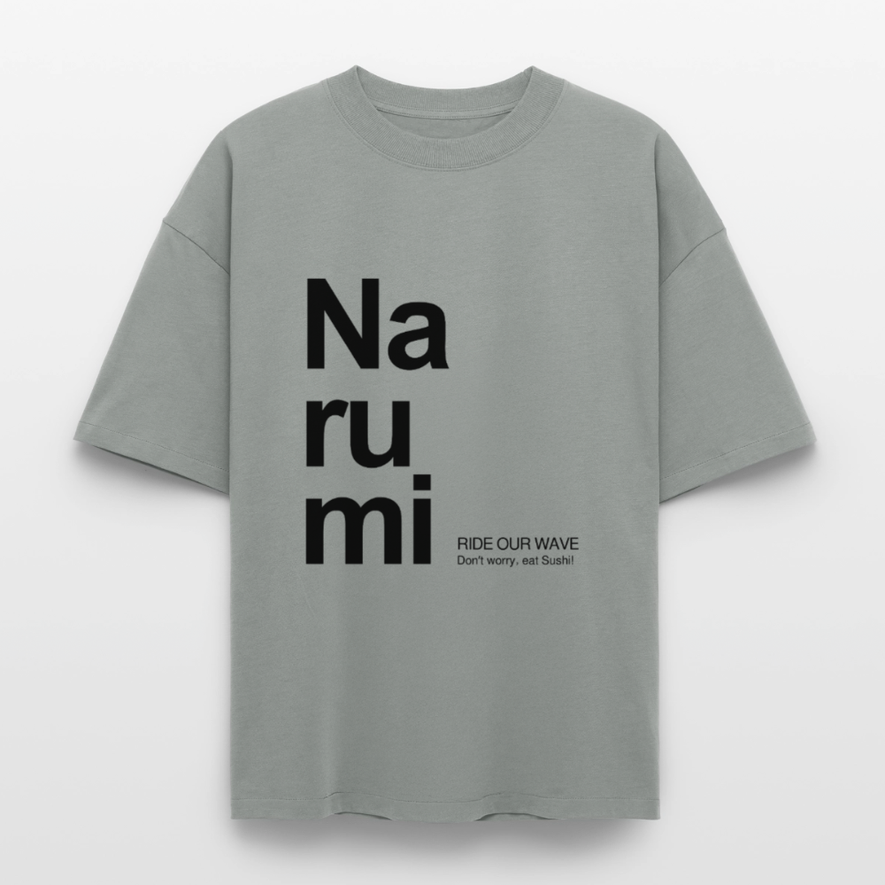 Na Ru Mi T-Shirt - Nebelgrau