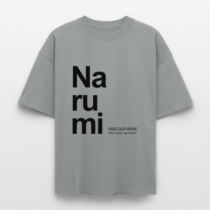 Na Ru Mi T-Shirt - Nebelgrau