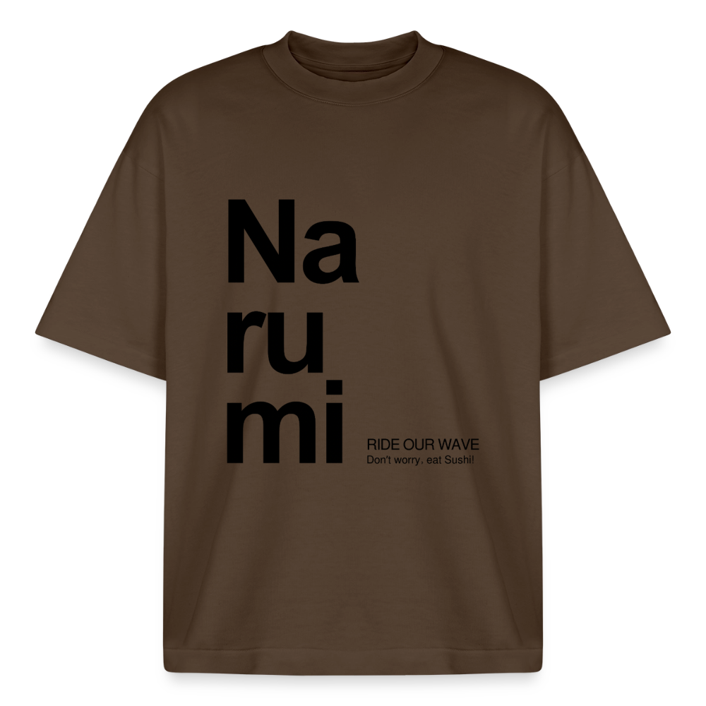 Na Ru Mi T-Shirt - Dunkelbraun